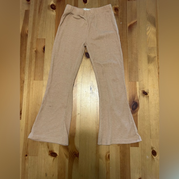 Black Ribbed Pants - Picture 3 of 4